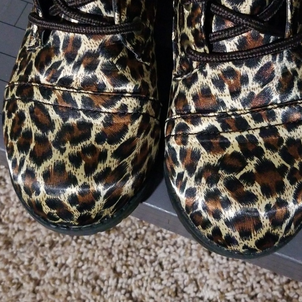 Leopard print boots - Picture 7 of 8